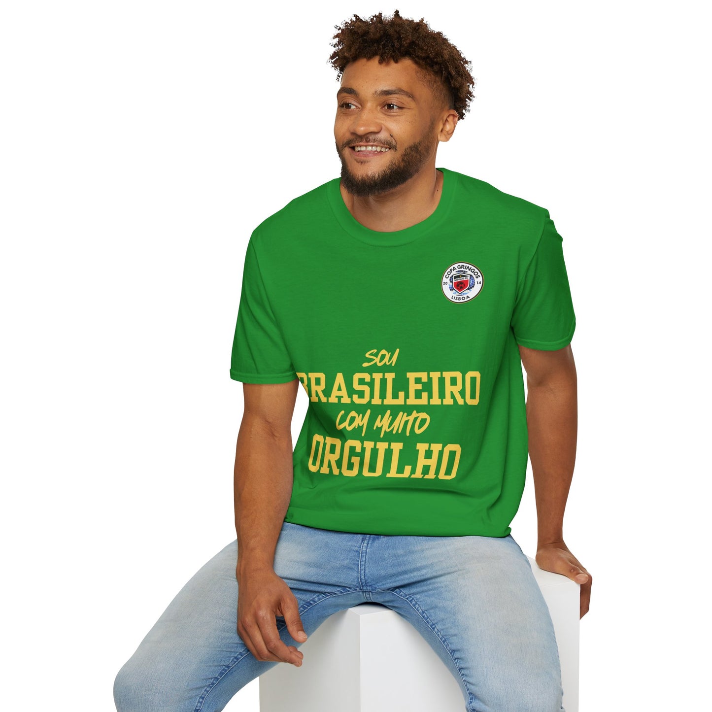 Copa Gringos - Brazil Fan shirt Proudly Brazilian Unisex T-Shirt