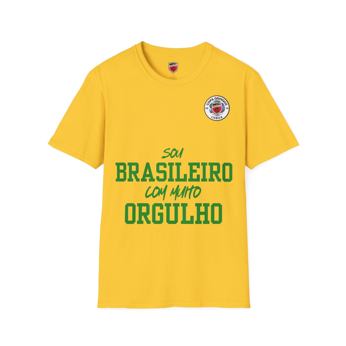 Copa Gringos - Brazil Fan shirt Proudly Brazilian Unisex T-Shirt